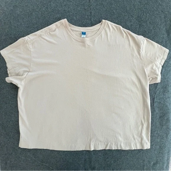 Old Navy cream Tee 3X plus sz. - Picture 3 of 6